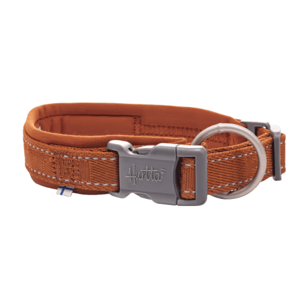 Hurtta Casual Collar Eco Cinnamon - Obroża dla psa, brązowa