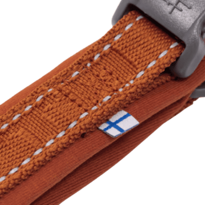 Hurtta Casual Collar Eco Cinnamon - Obroża dla psa, brązowa - obrazek 3