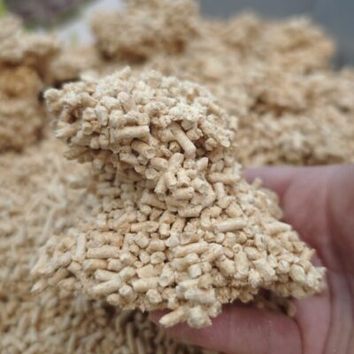 AnimaxKot Golden Line - Naturalny żwirek zbrylający dla kota, pellet 3mm, bezzapachowy - obrazek 3