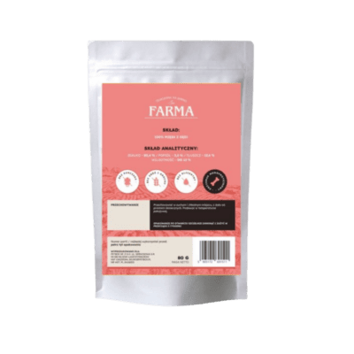 Farma – Przysmaki dla psa, suszone paski z gęsiny 80g - obrazek 2