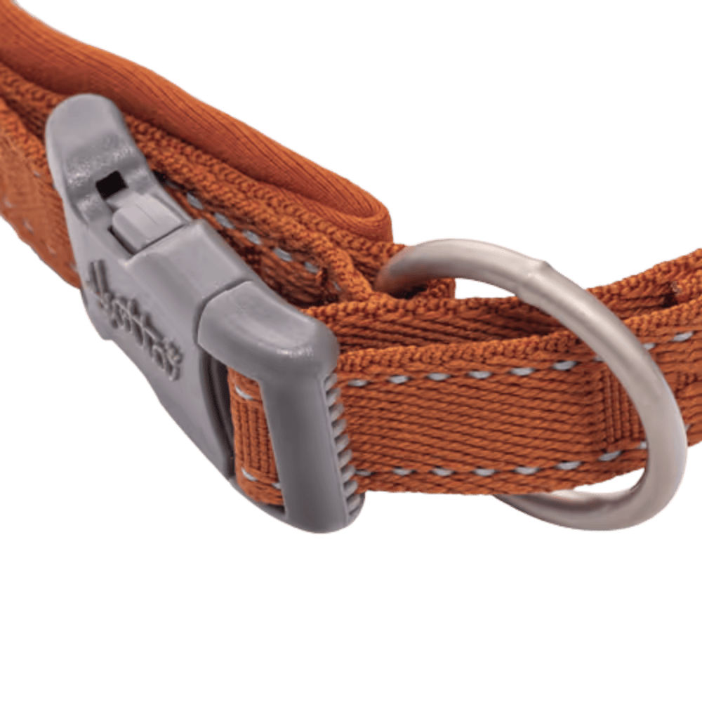 Hurtta Casual Collar Eco Cinnamon - Obroża dla psa, brązowa