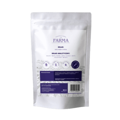 Farma – Przysmaki dla psa, suszone trenerki z dzika 80g - obrazek 2