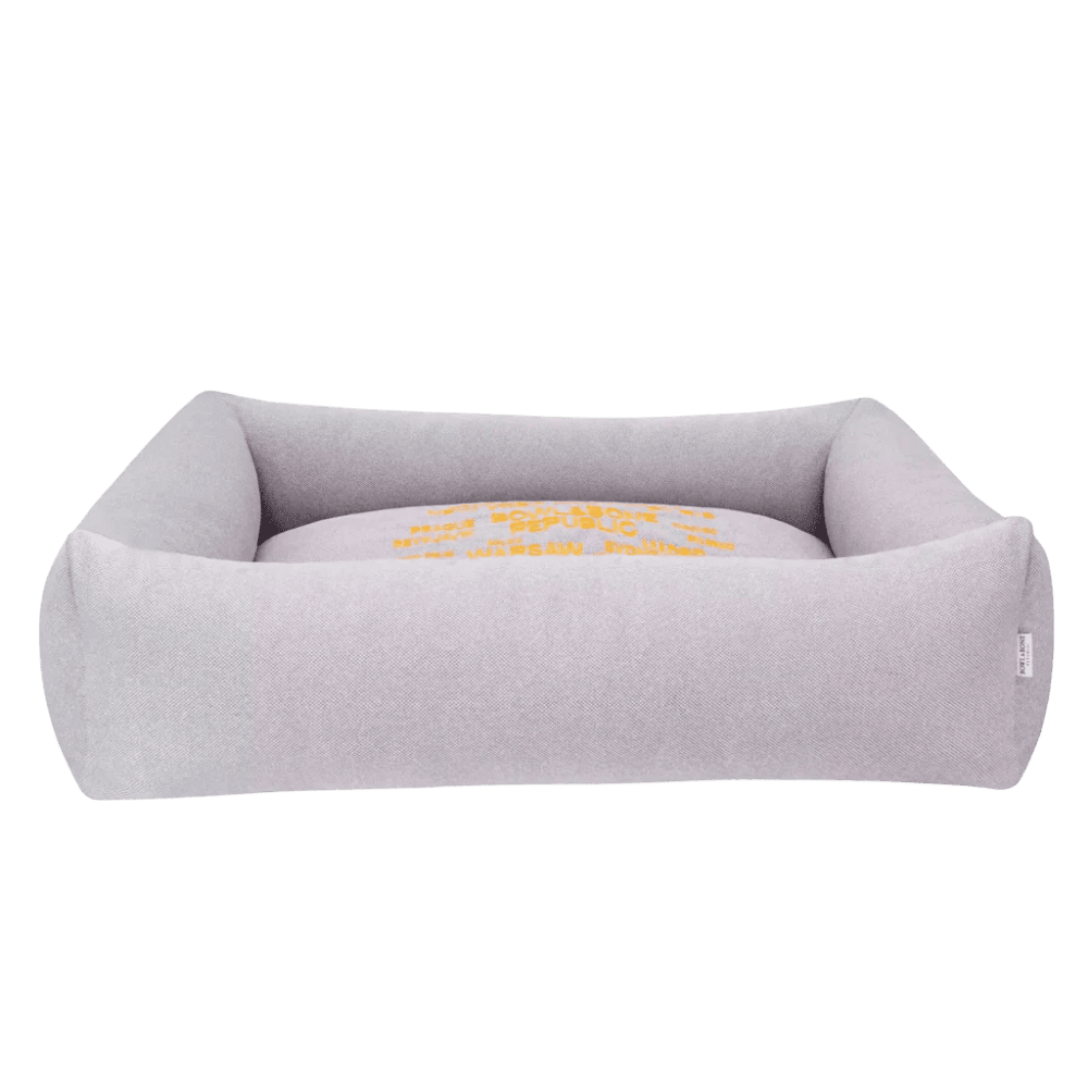 Bowl&Bone Republic Cosmopolitan – Legowisko, kanapa dla psa i kota, platynowe