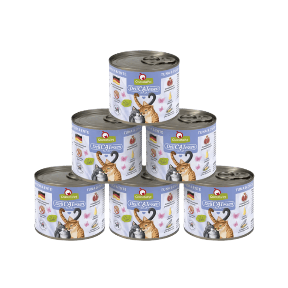 GranataPet DeliCatessen Tuna & Duck – Karma mokra dla kota, tuńczyk z kaczką