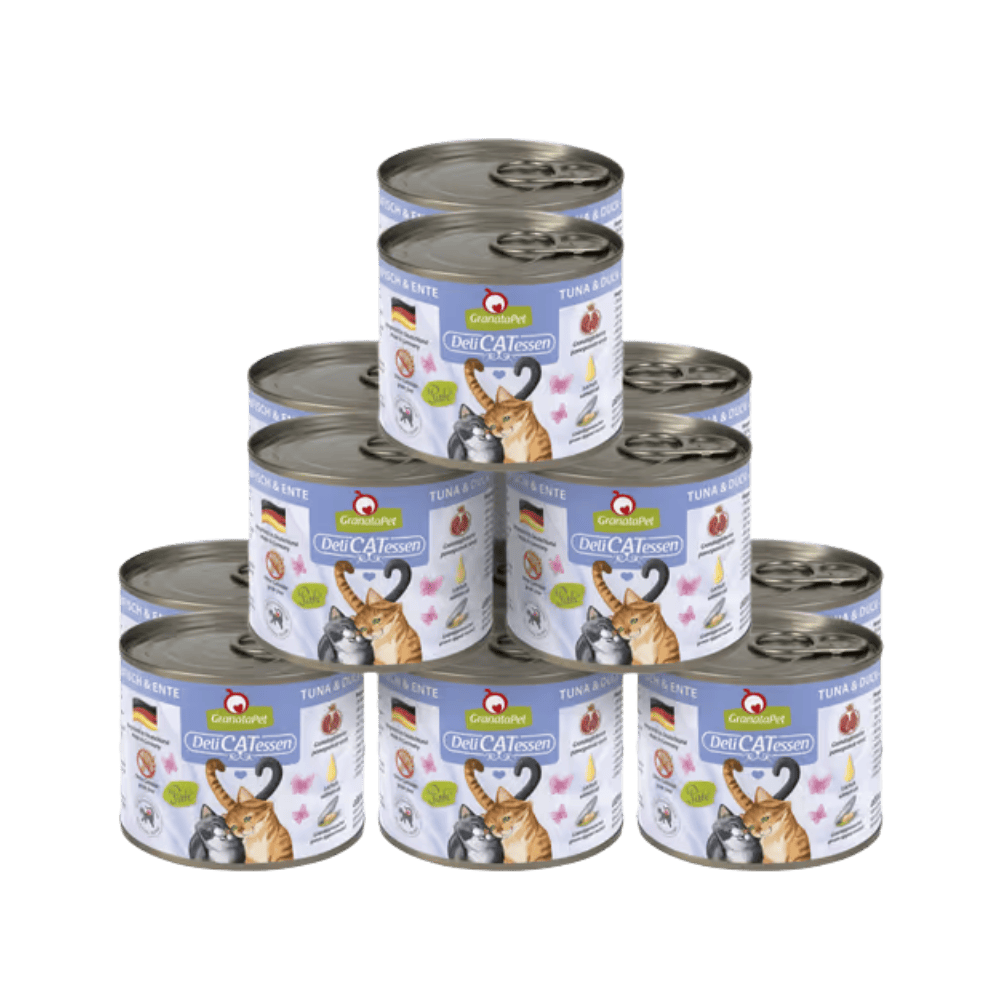 GranataPet DeliCatessen Tuna & Duck – Karma mokra dla kota, tuńczyk z kaczką