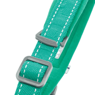 Hurtta Casual Collar Eco Peacock - Obroża dla psa, turkusowa - obrazek 4