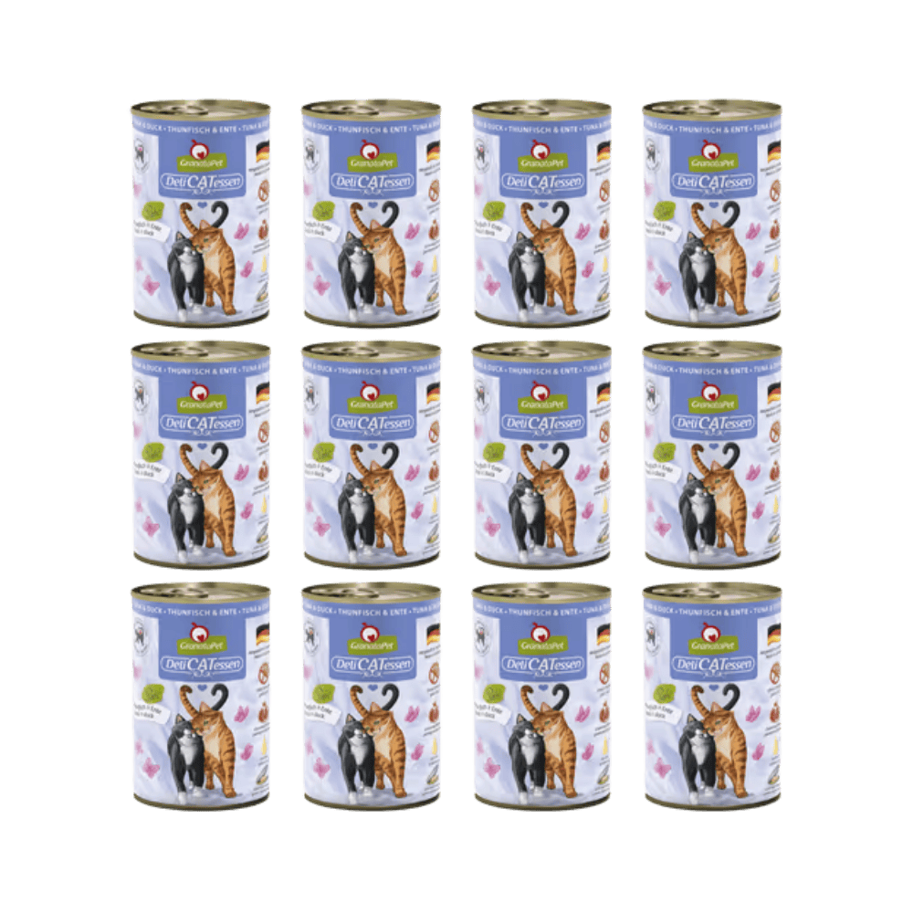 GranataPet DeliCatessen Tuna & Duck – Karma mokra dla kota, tuńczyk z kaczką