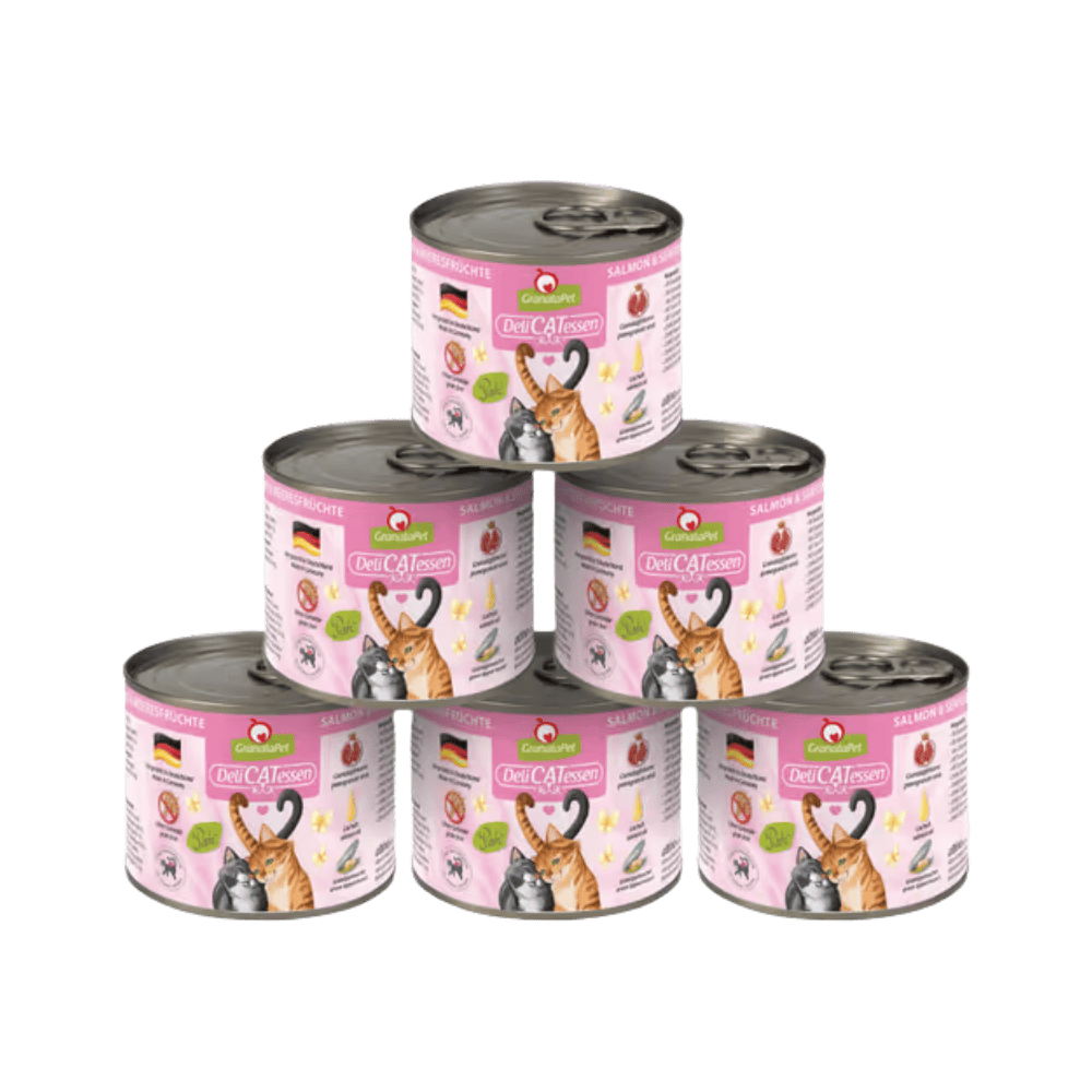 GranataPet DeliCatessen Salmon & Seafood – Karma mokra dla kota, łosoś i owoce morza