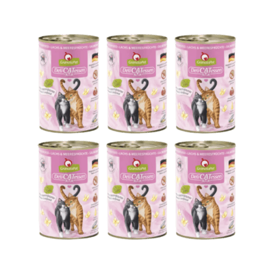 GranataPet DeliCatessen Salmon & Seafood – Karma mokra dla kota, łosoś i owoce morza - obrazek 4