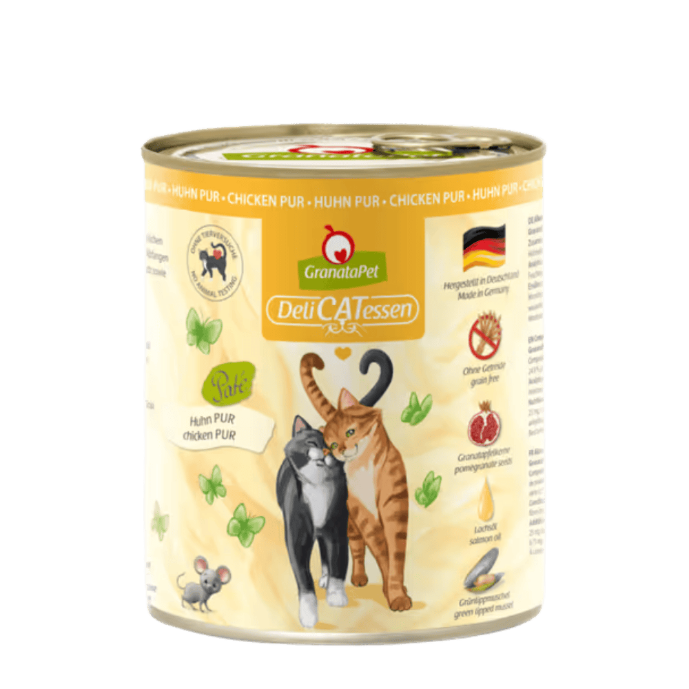 GranataPet DeliCatessen Chicken Pur – Karma mokra dla kota, kurczak
