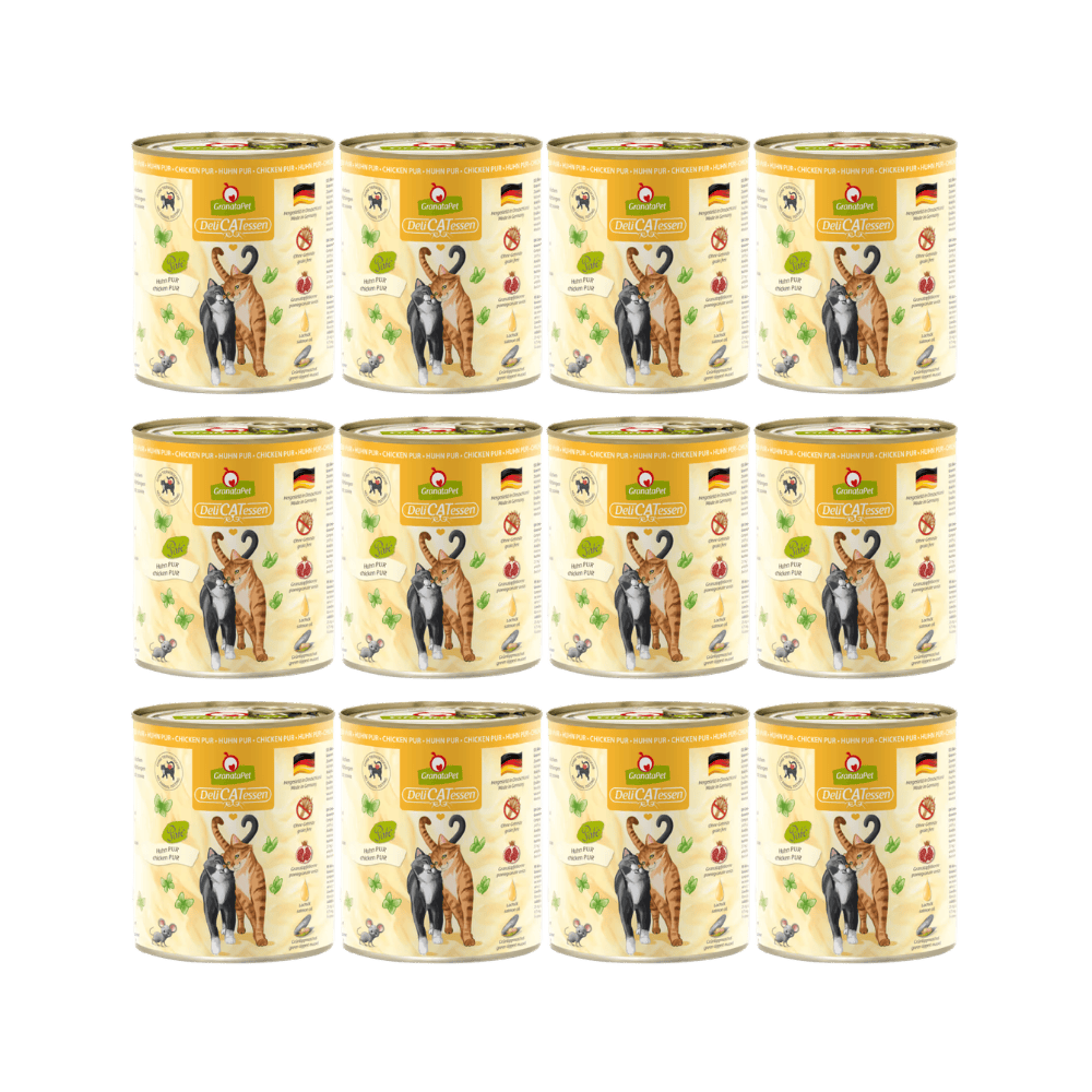 GranataPet DeliCatessen Chicken Pur – Karma mokra dla kota, kurczak