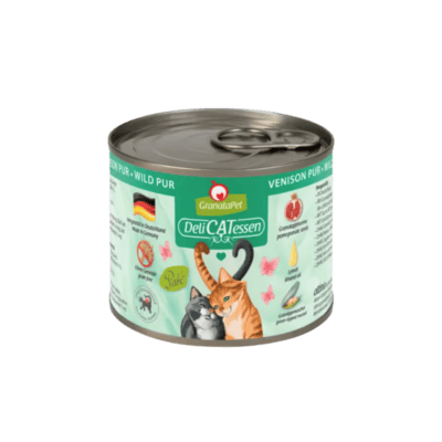 GranataPet DeliCatessen Venison Pur – Karma mokra dla kota, dziczyzna - obrazek 2