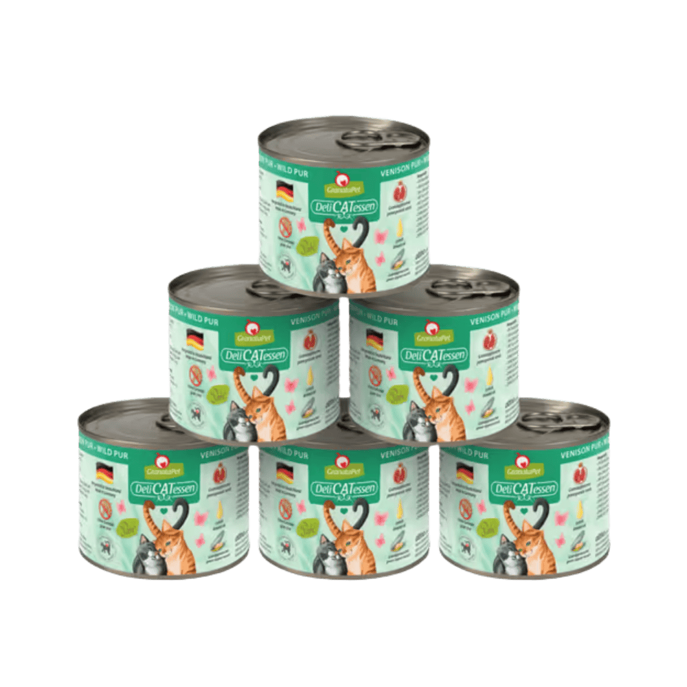 GranataPet DeliCatessen Venison Pur – Karma mokra dla kota, dziczyzna