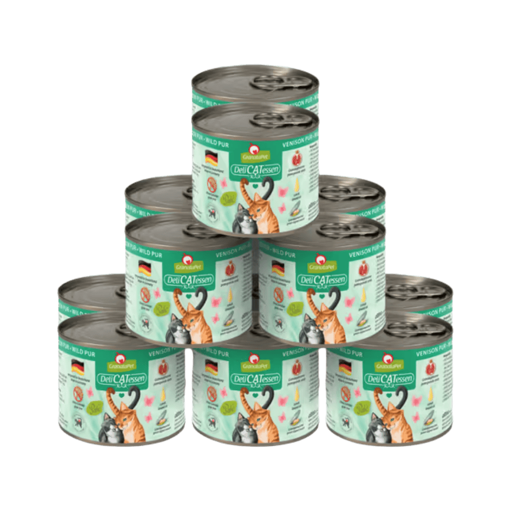 GranataPet DeliCatessen Venison Pur – Karma mokra dla kota, dziczyzna