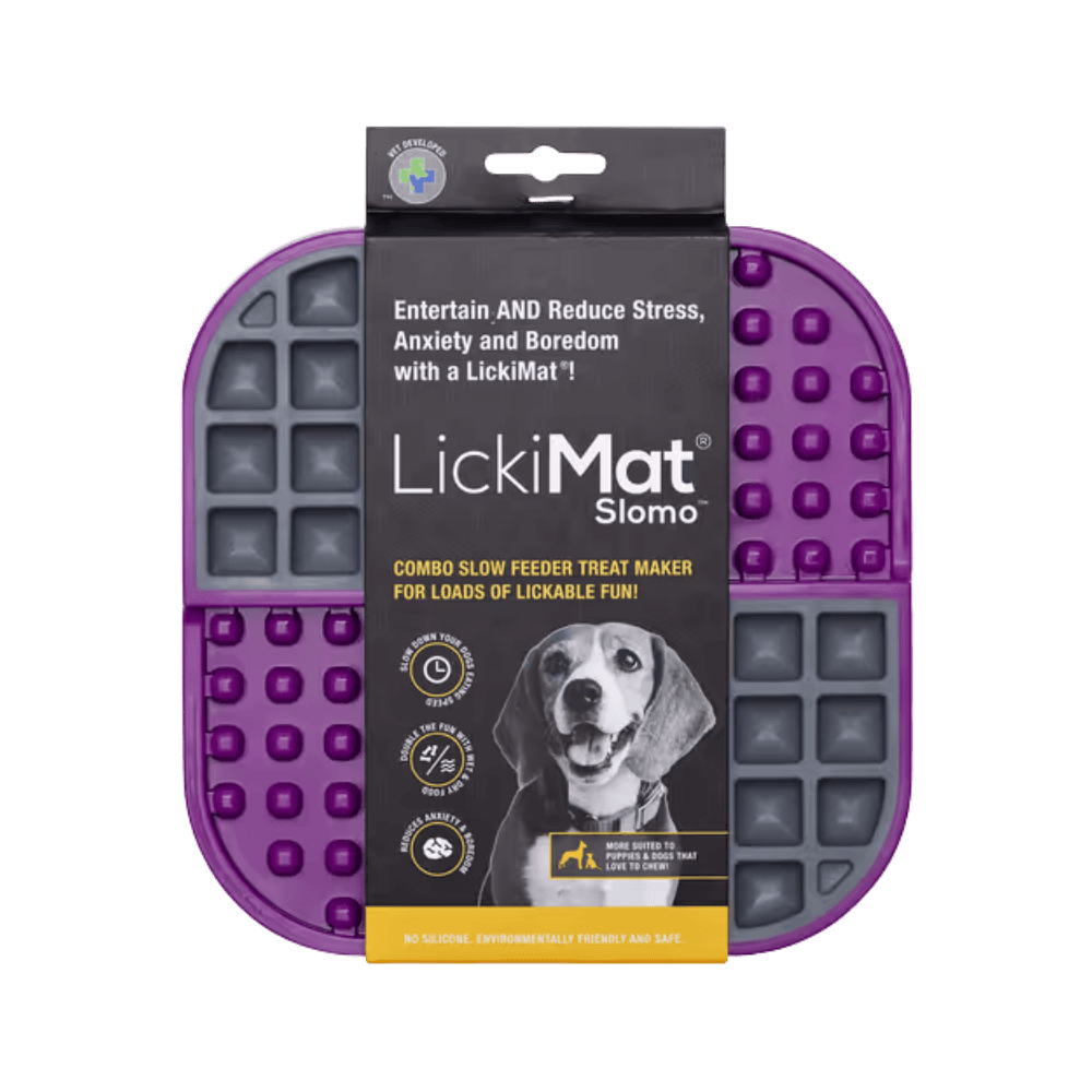 LickiMat Slomo - Mata do lizania dla psa, twarda