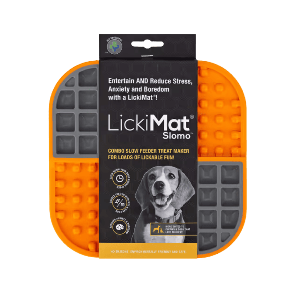 LickiMat Slomo - Mata do lizania dla psa, twarda