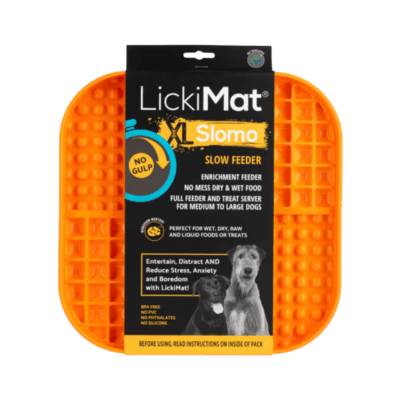 LickiMat Slomo XL - Mata do lizania dla średniego i dużego psa, twarda - obrazek 1