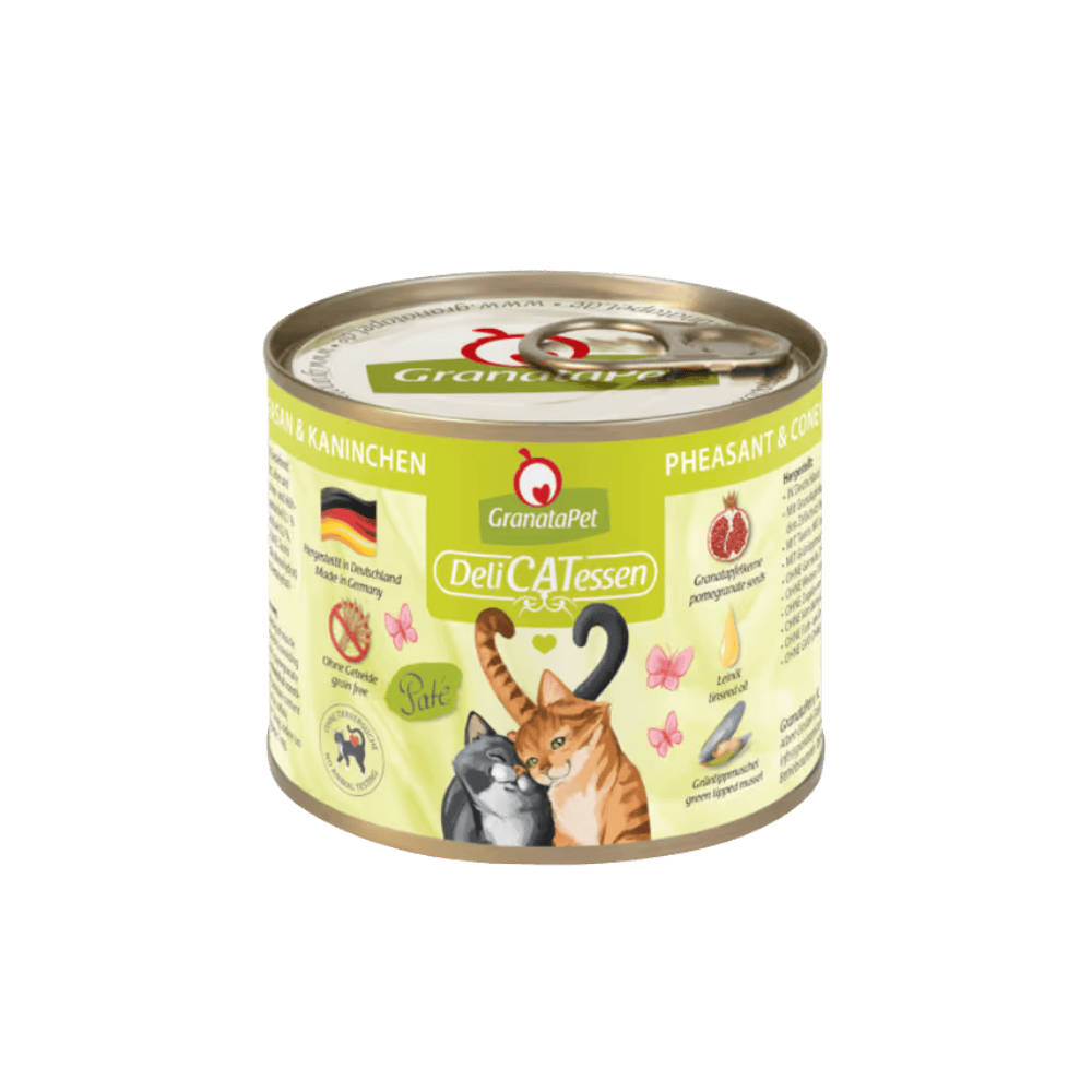 GranataPet DeliCatessen Pheasant & Coney – Karma mokra dla kota, bażant z królikiem