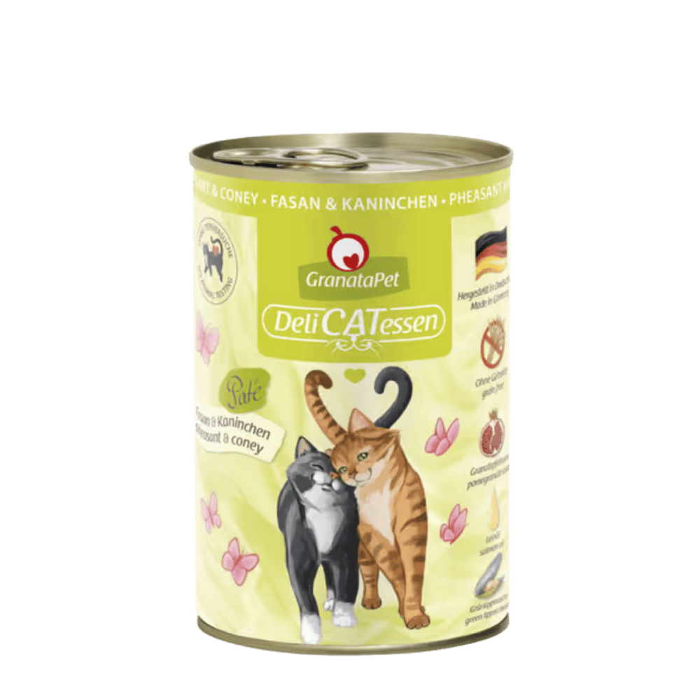 GranataPet DeliCatessen Pheasant & Coney – Karma mokra dla kota, bażant z królikiem
