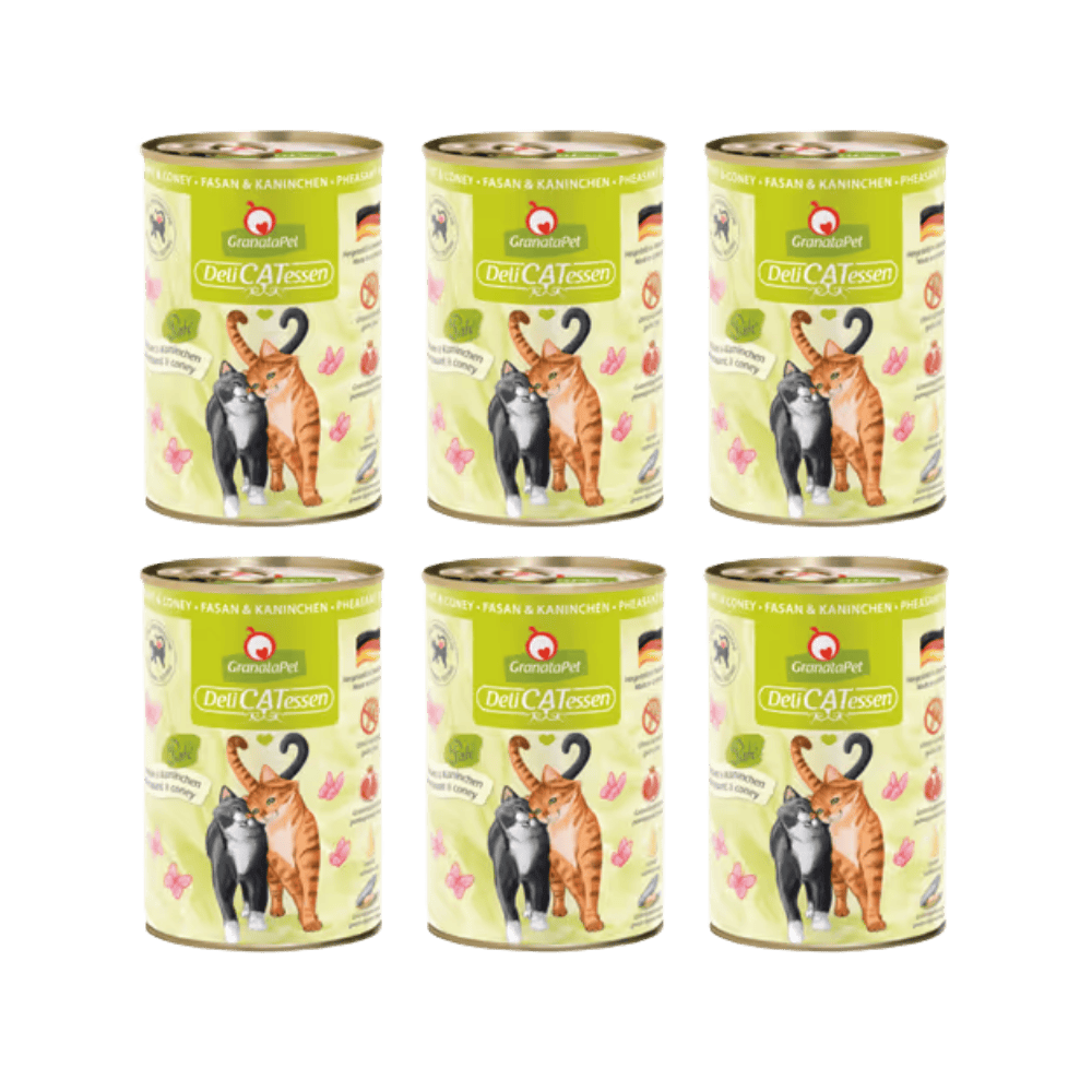 GranataPet DeliCatessen Pheasant & Coney – Karma mokra dla kota, bażant z królikiem