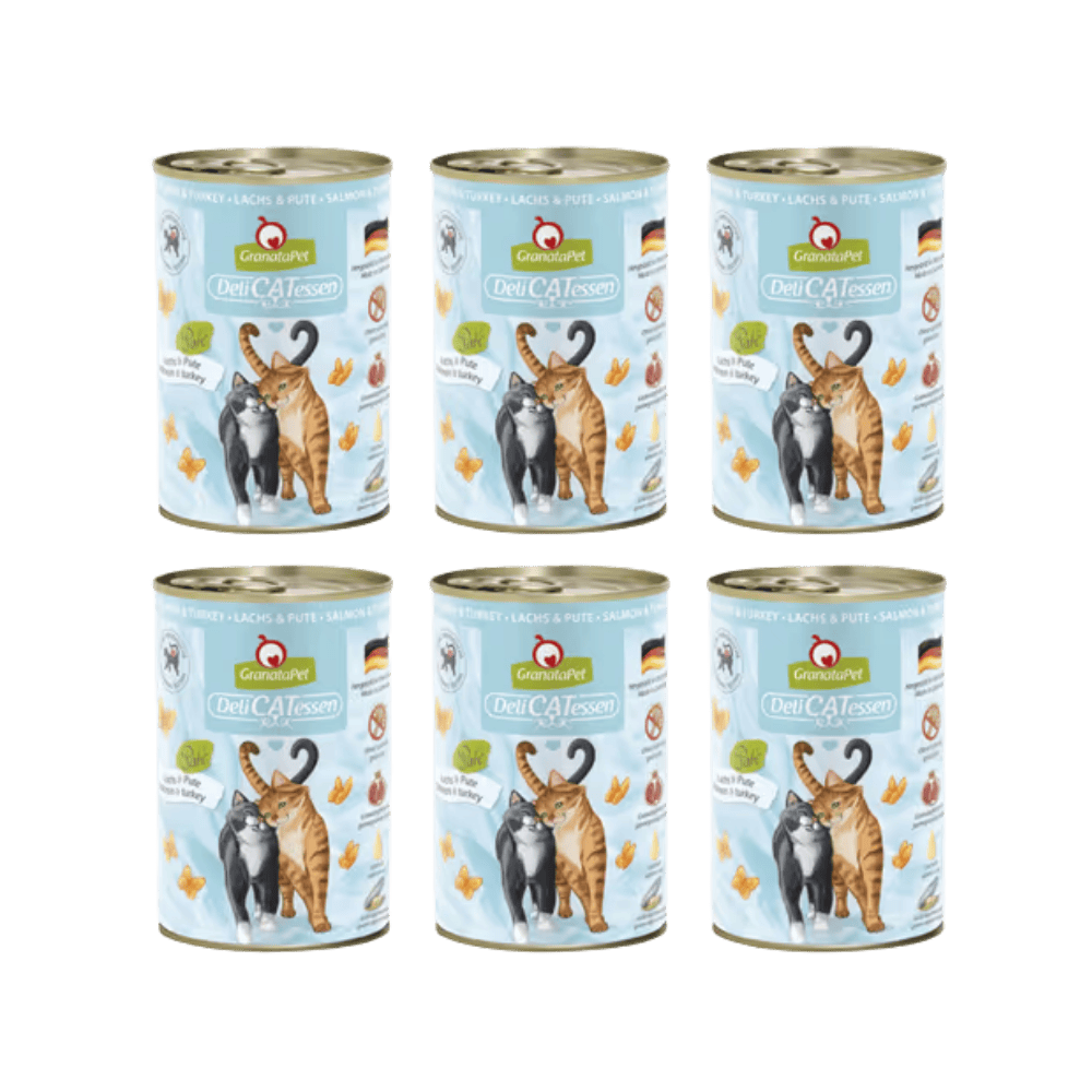 GranataPet DeliCatessen Salmon & Turkey – Karma mokra dla kota, łosoś i indyk