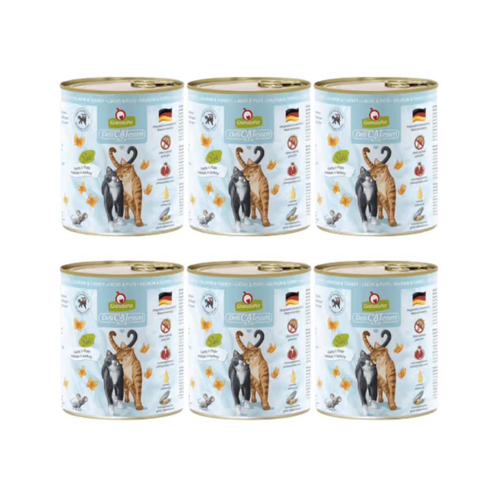 GranataPet DeliCatessen Salmon & Turkey – Karma mokra dla kota, łosoś i indyk