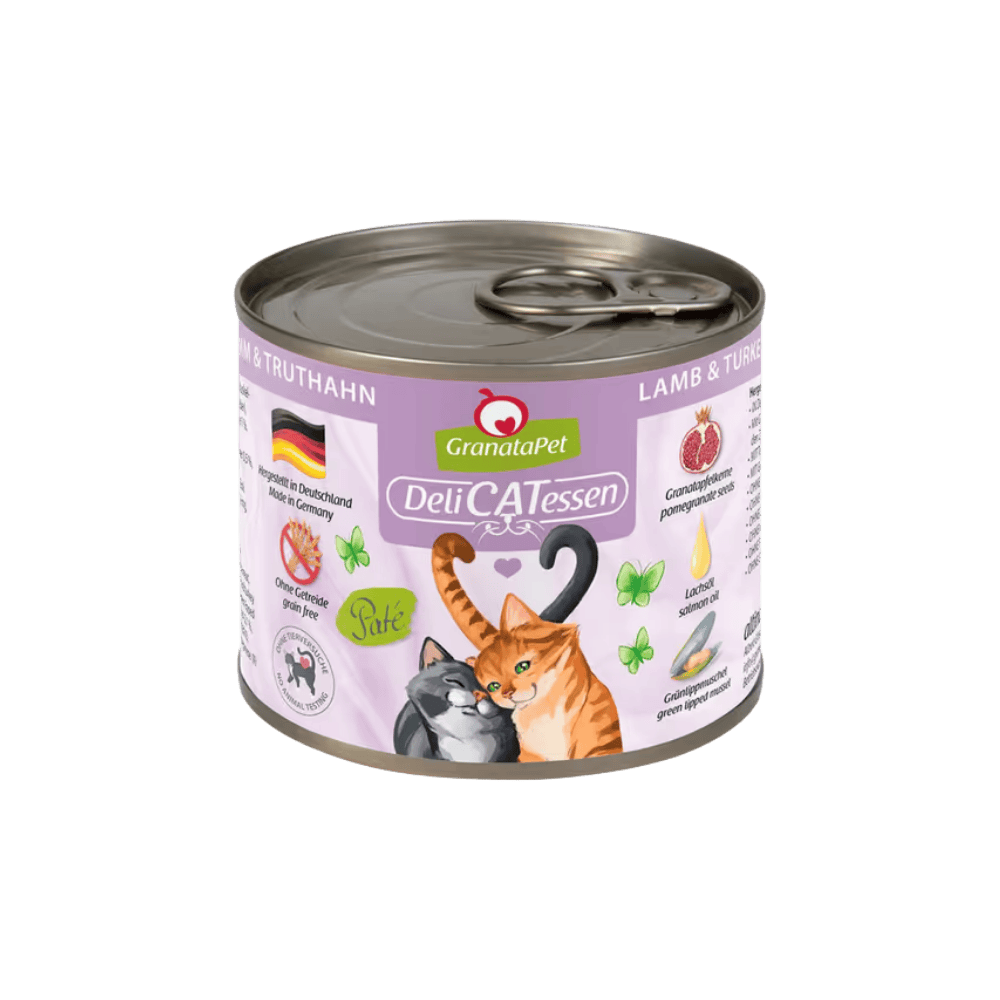GranataPet DeliCatessen Lamb & Turkey – Karma mokra dla kota, jagnięcina i indyk