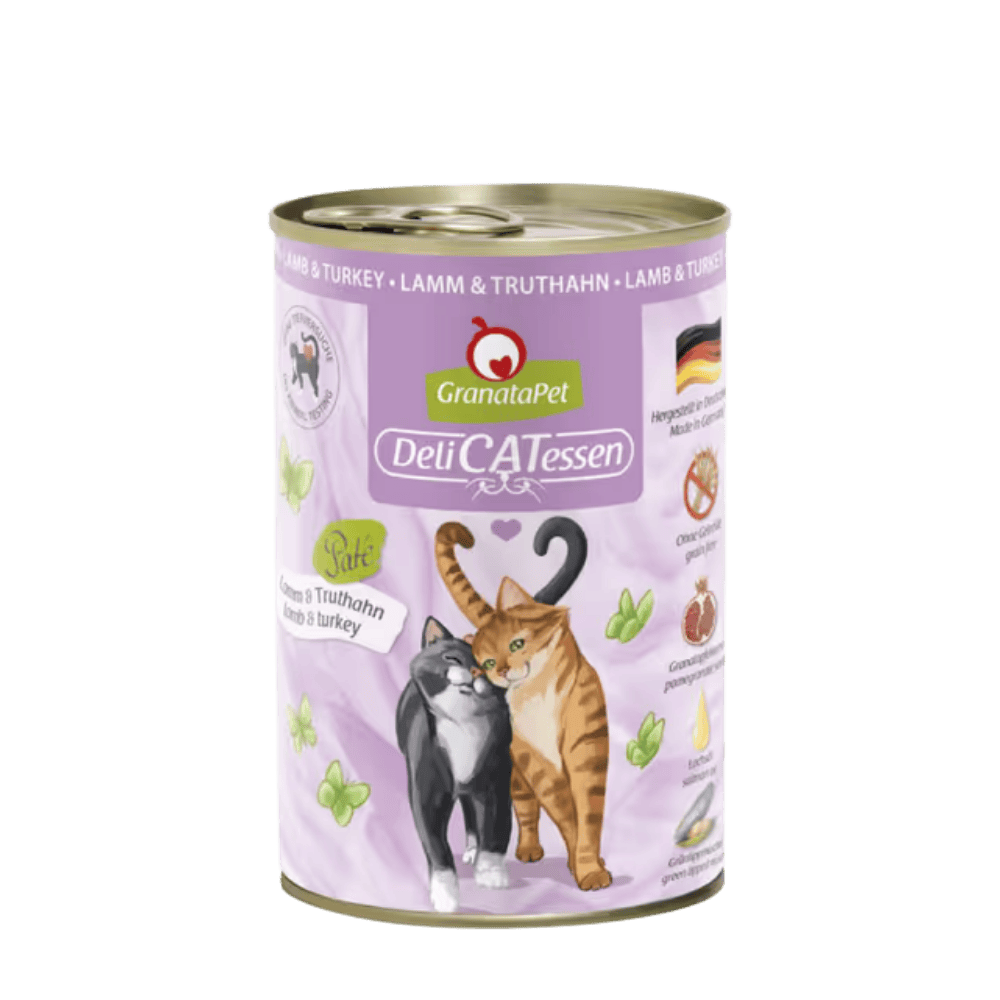 GranataPet DeliCatessen Lamb & Turkey – Karma mokra dla kota, jagnięcina i indyk
