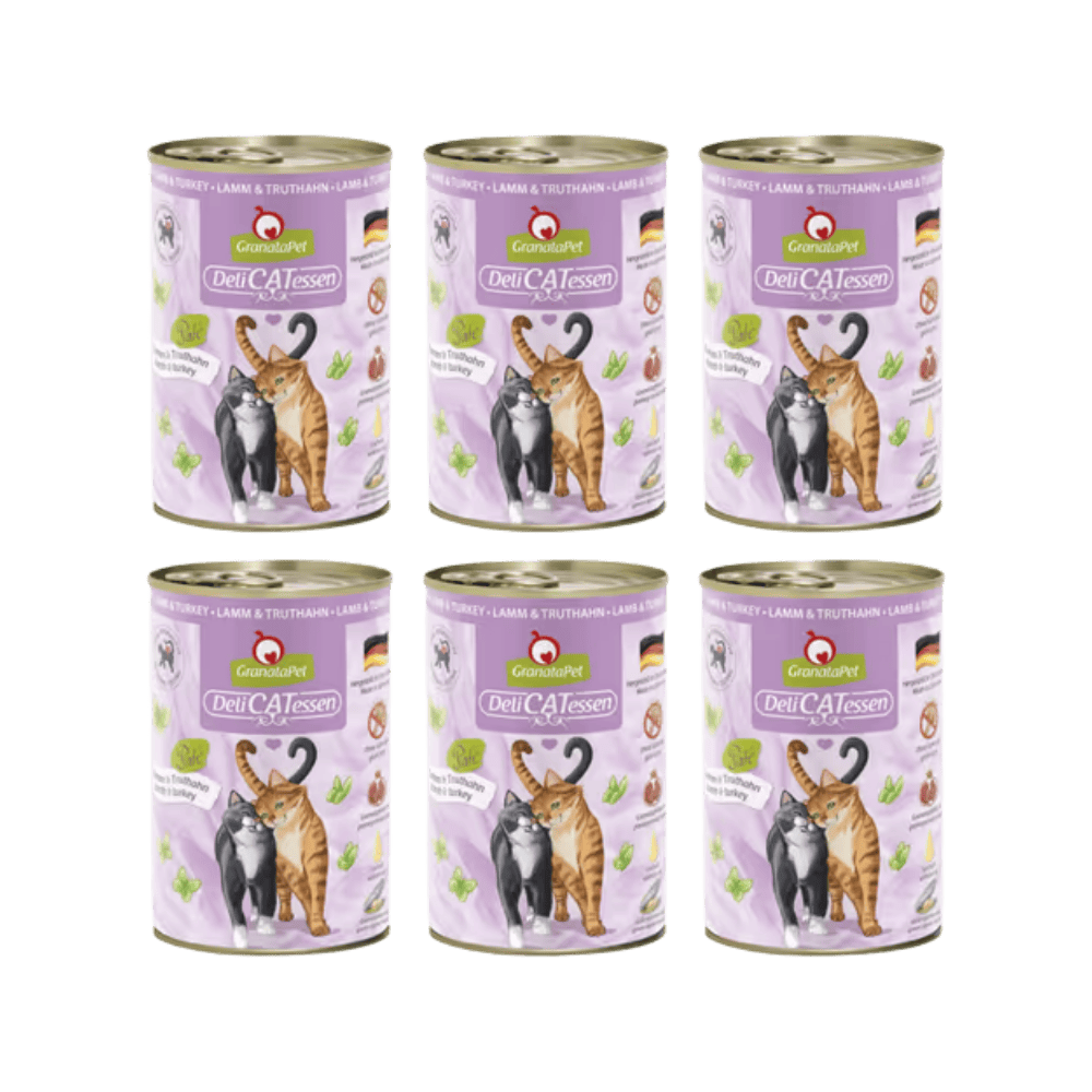 GranataPet DeliCatessen Lamb & Turkey – Karma mokra dla kota, jagnięcina i indyk