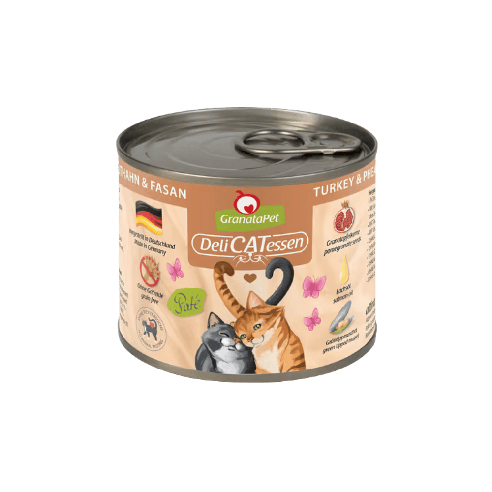 GranataPet DeliCatessen Turkey & Pheasant – Karma mokra dla kota, indyk i bażant