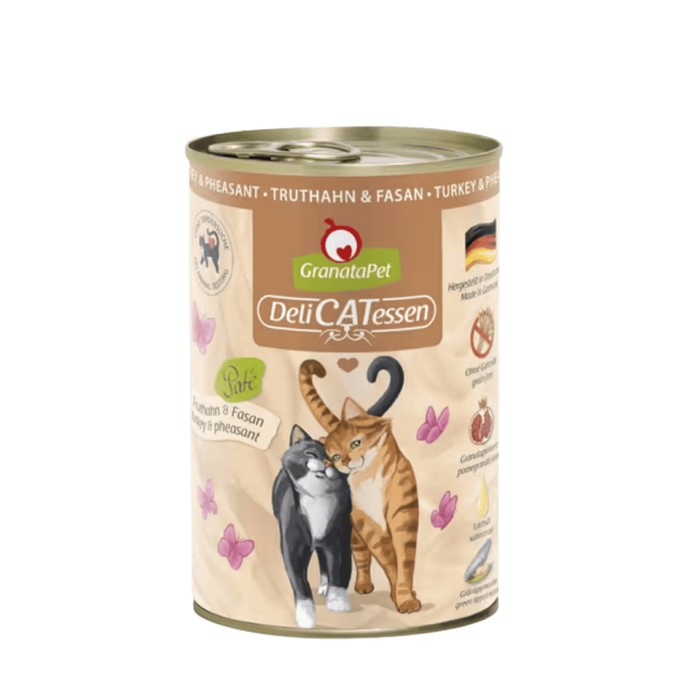 GranataPet DeliCatessen Turkey & Pheasant – Karma mokra dla kota, indyk i bażant