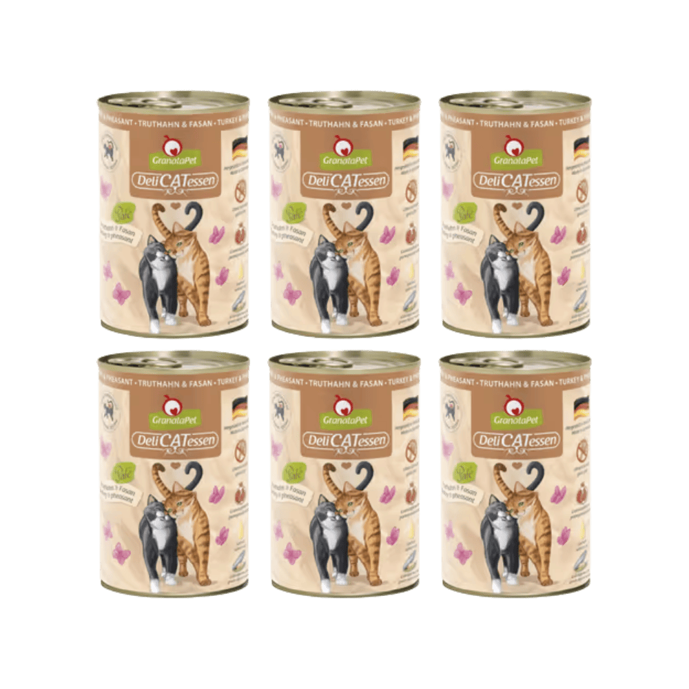 GranataPet DeliCatessen Turkey & Pheasant – Karma mokra dla kota, indyk i bażant