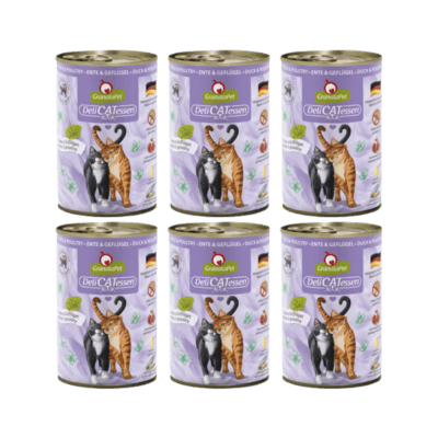 GranataPet DeliCatessen Duck & Poultry – Karma mokra dla kota, kaczka i drób - obrazek 5