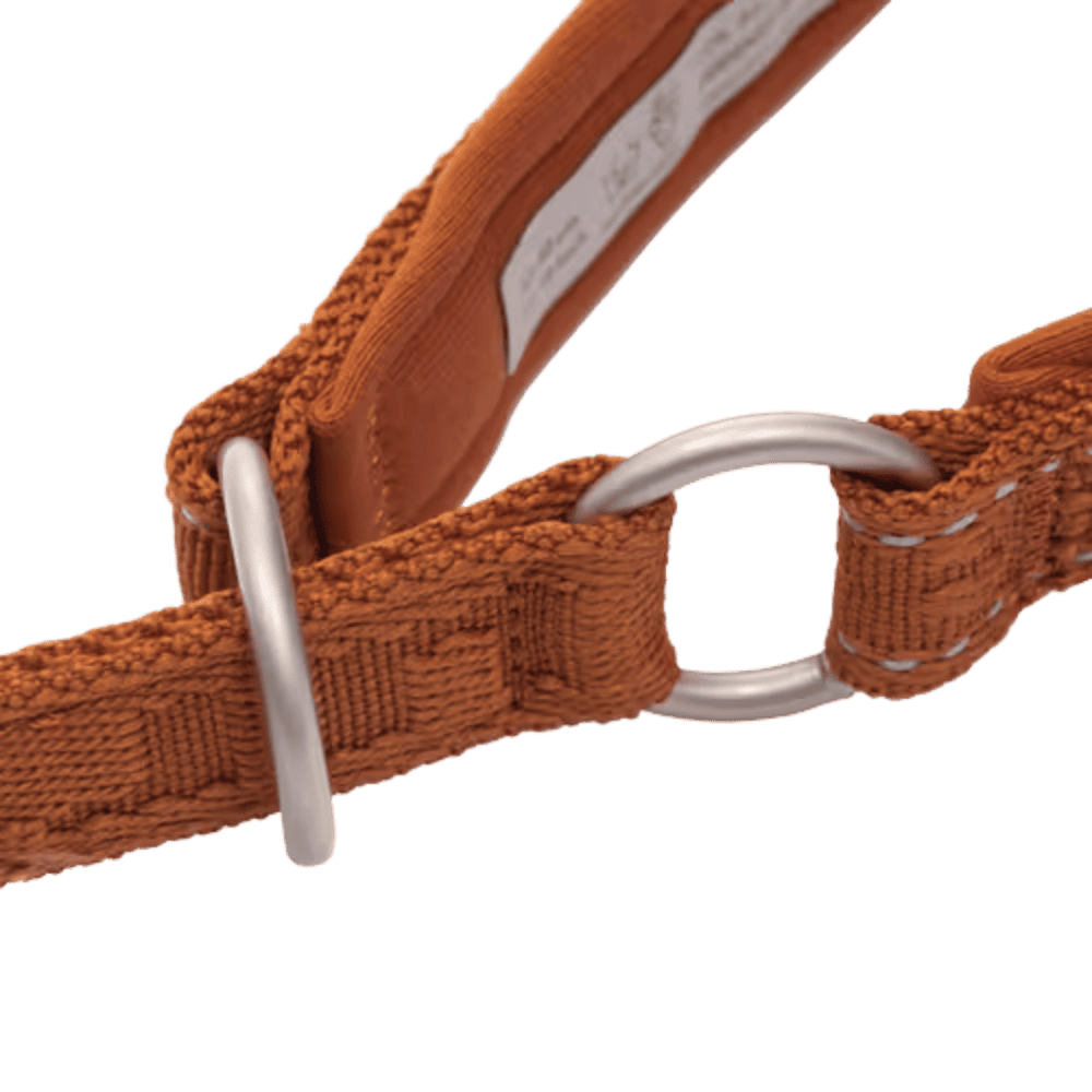 Hurtta Casual Half Choke Collar Eco Cinnamon - Obroża półzaciskowa dla psa, brązowa