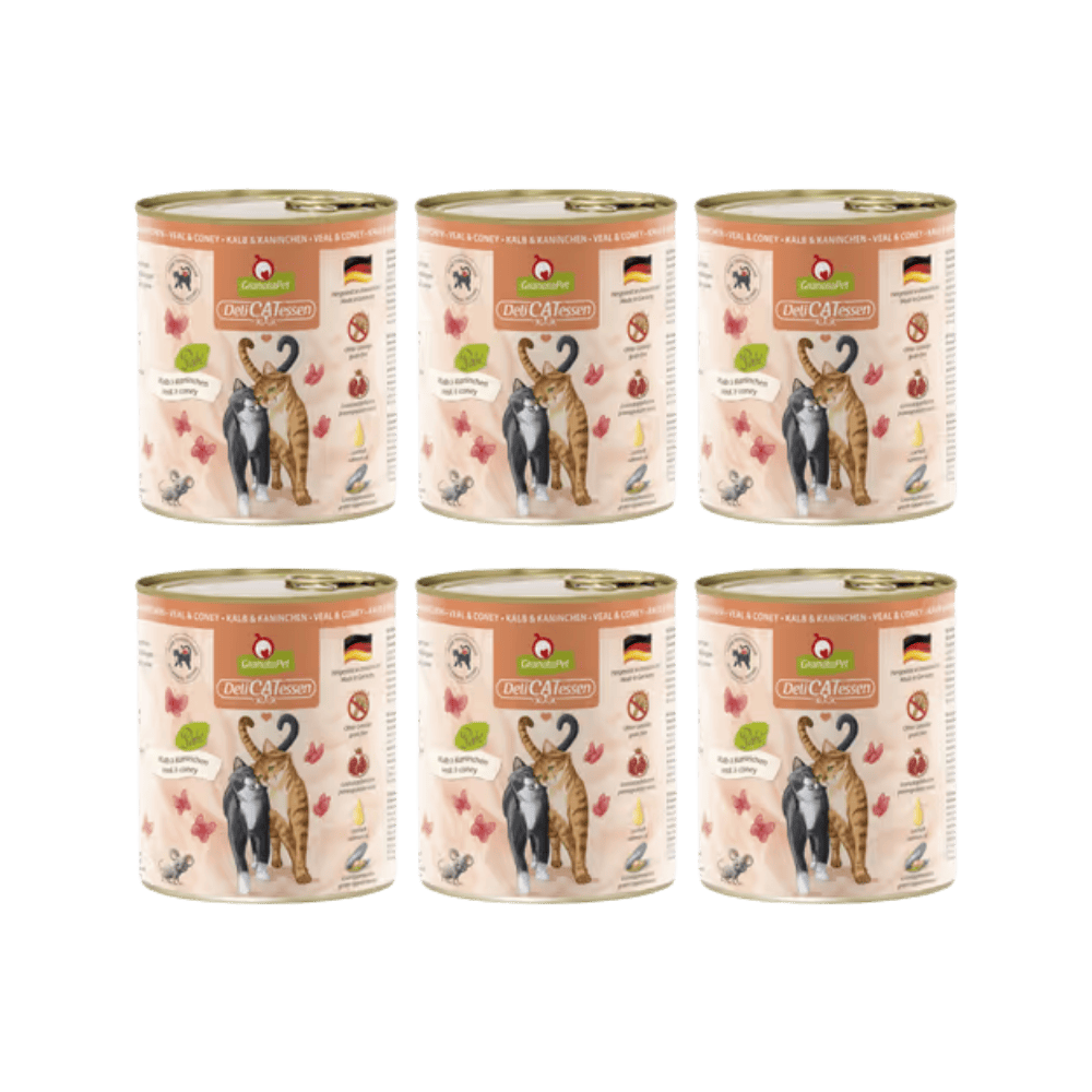 GranataPet DeliCatessen Veal & Coney – Karma mokra dla kota, cielęcina i królik