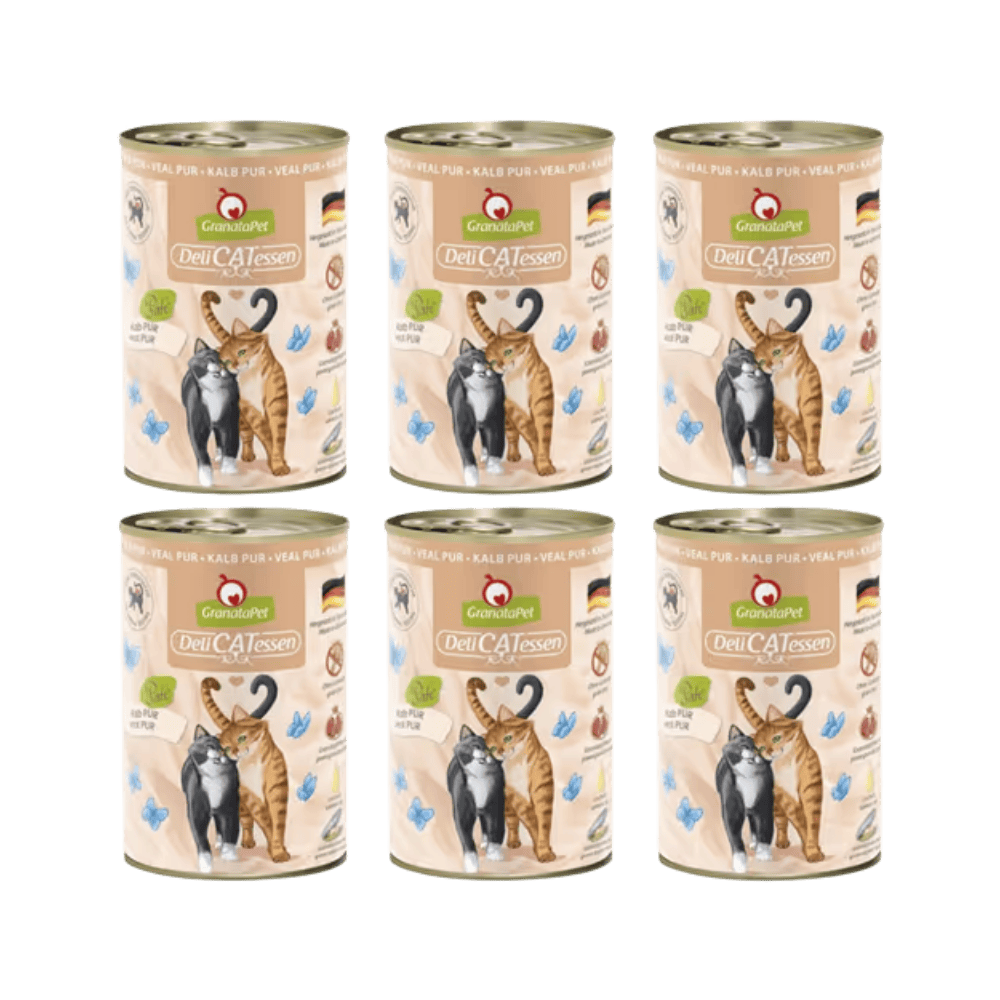 GranataPet DeliCatessen Veal Pur – Karma mokra dla kota, cielęcina