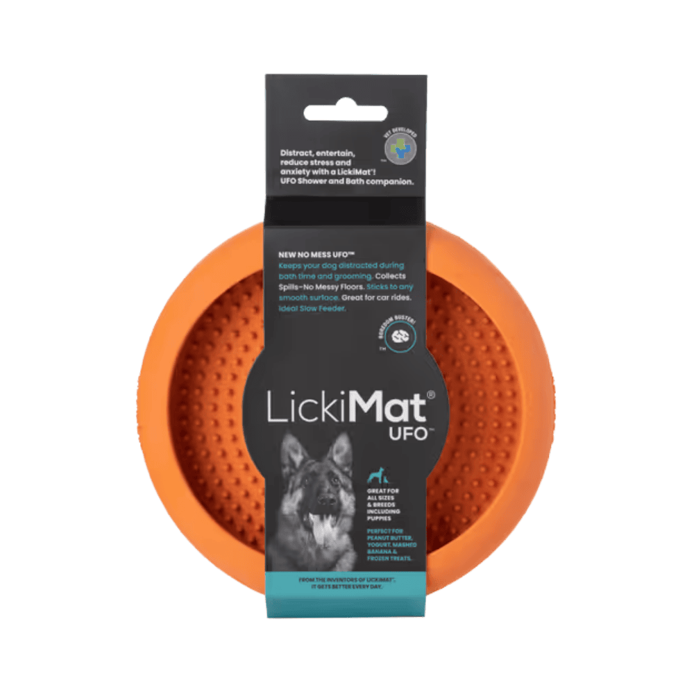 LickiMat Ufo - Miska do lizania dla psa i kota, z przyssawkami