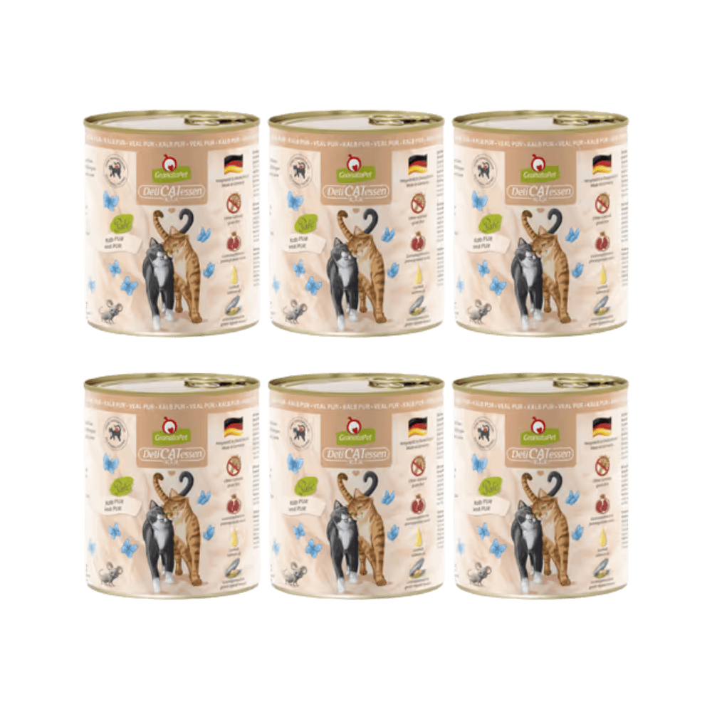 GranataPet DeliCatessen Veal Pur – Karma mokra dla kota, cielęcina