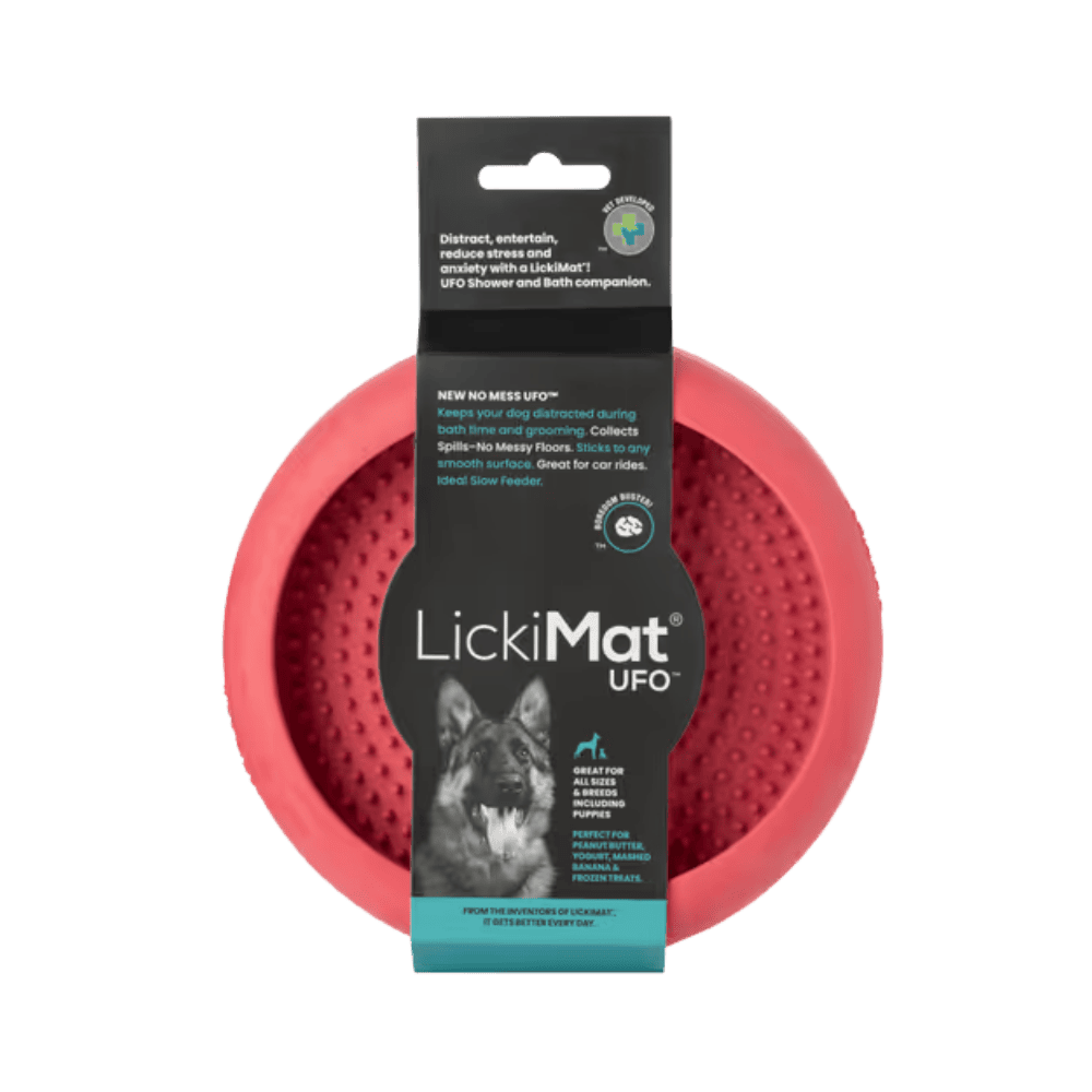 LickiMat Ufo - Miska do lizania dla psa i kota, z przyssawkami
