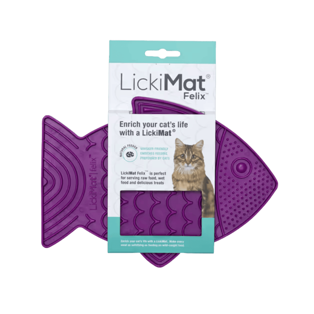 LickiMat Classic Felix - Mata do lizania dla kota, miękka