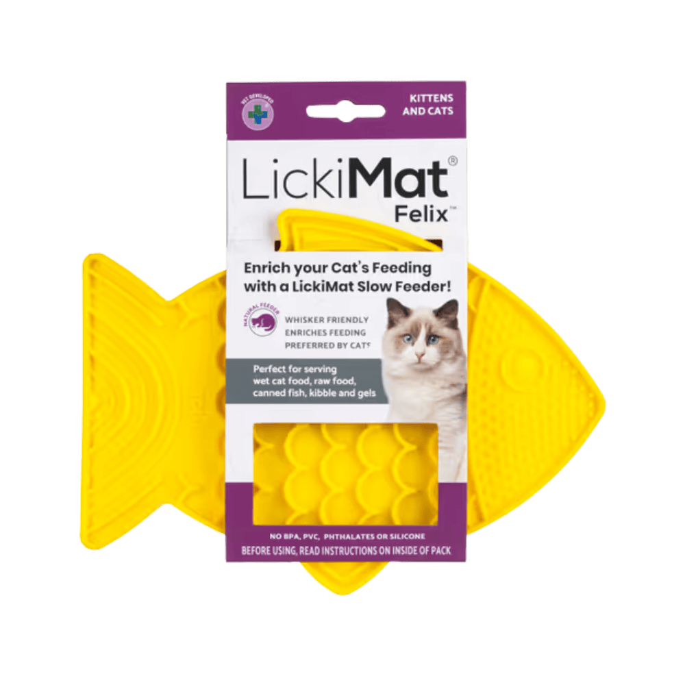 LickiMat Classic Felix - Mata do lizania dla kota, miękka