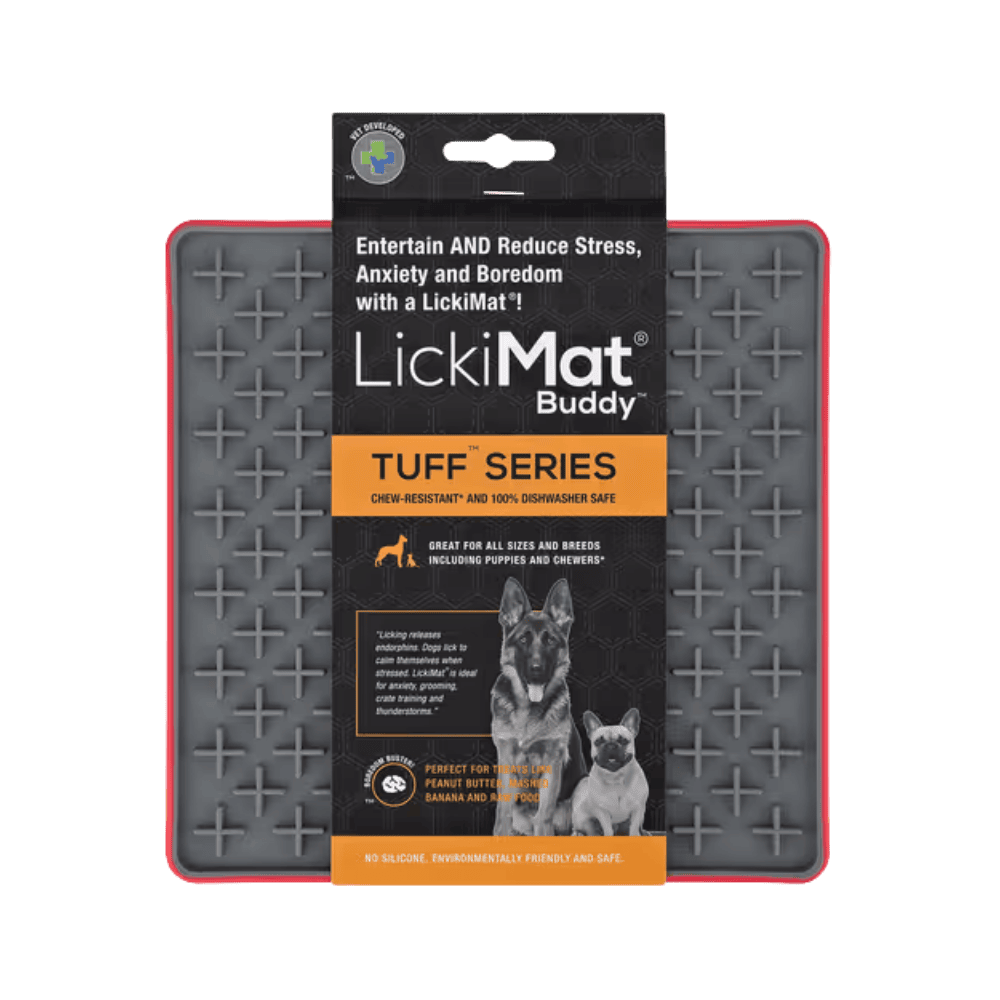 LickiMat Tuff Buddy - Mata do wylizywania dla psa, twarda
