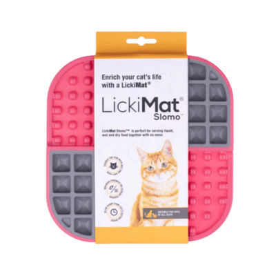 LickiMat Slomo Cat - Mata do lizania dla kota, twarda - obrazek 1
