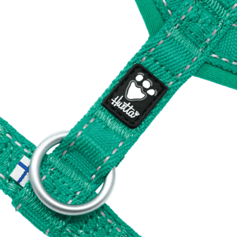 Hurtta Casual Eco Y-Harness Peacock - Szelki guard dla psa, turkusowe