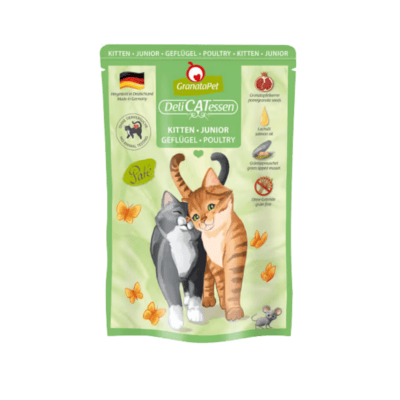 GranataPet DeliCatessen Kitten Poultry – Karma mokra dla kociąt, w saszetce, drób - obrazek 1