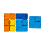 Kolor: Pawzler Rainbow Set - modułowa zabawka logiczna dla psa