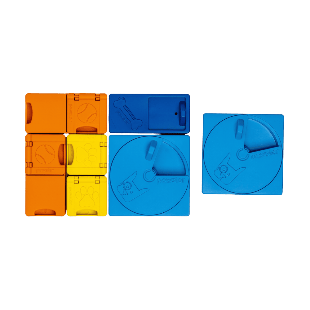 Pawzler Rainbow Set - modułowa zabawka logiczna dla psa
