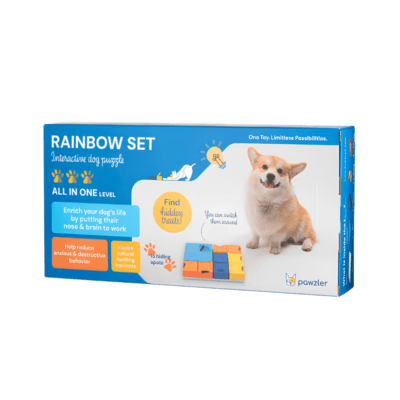Pawzler Rainbow Set - modułowa zabawka logiczna dla psa - obrazek 7