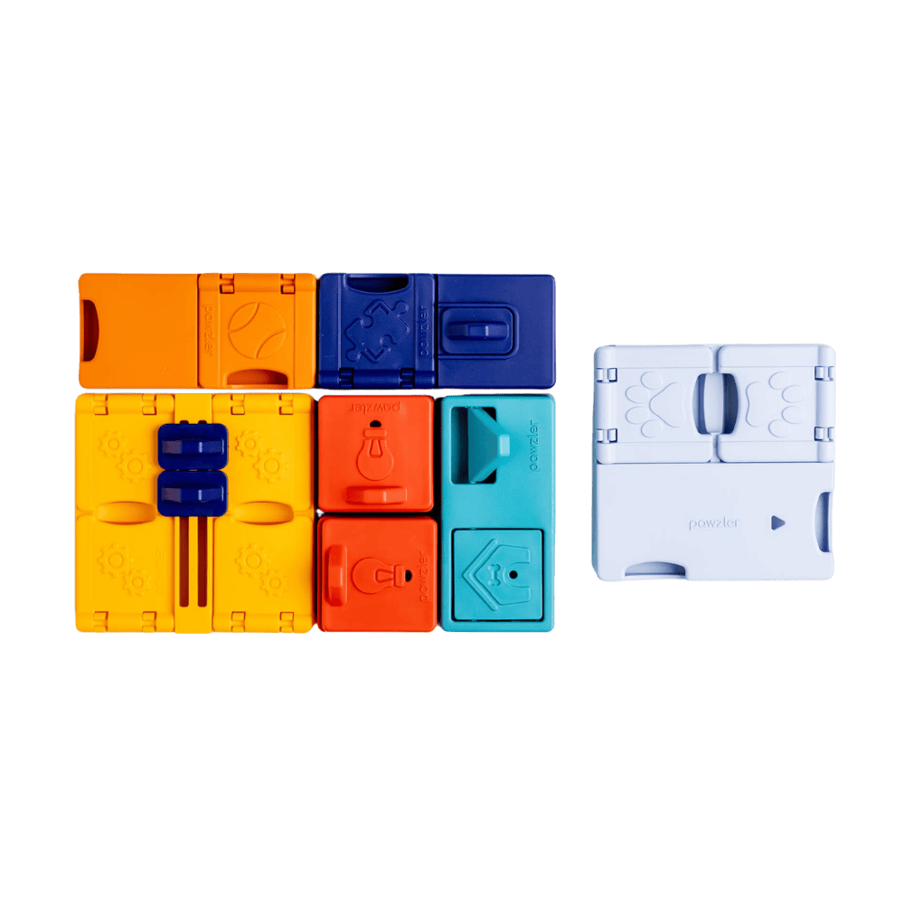Pawzler Genius Set - modułowa zabawka logiczna dla psa, poziom 3