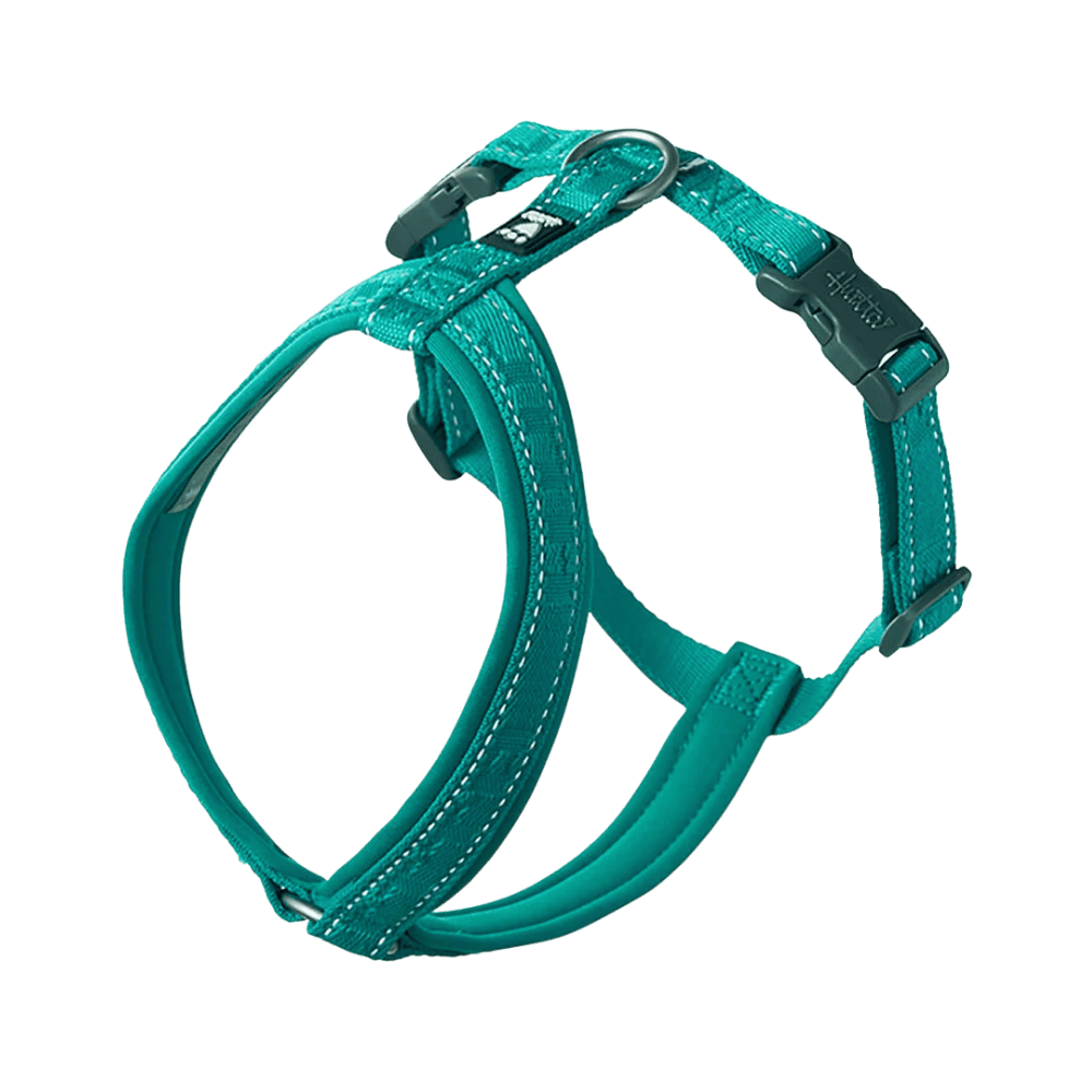 Hurtta Casual Eco Y-Harness Peacock - Szelki guard dla psa, turkusowe
